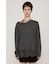 LACE TRIM V NECK KNIT トップス
