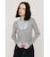 【SNSで話題！】【LIMITED ITEM】LAYERED LIKE KNIT トップス