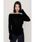【SNSで話題！】OFF SHOULDER VELOUR トップス