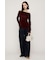 【SNSで話題！】OFF SHOULDER VELOUR トップス
