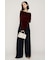 【SNSで話題！】OFF SHOULDER VELOUR トップス