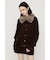 【SNSで話題！】F／FUR COLLAR COMBI ジャケット