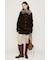 【SNSで話題！】F／FUR COLLAR COMBI ジャケット