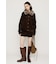 【SNSで話題！】F／FUR COLLAR COMBI ジャケット