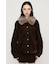 【SNSで話題！】F／FUR COLLAR COMBI ジャケット