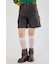 ヴィンテージフェイクレザーハーフパンツ