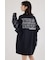 【UNISEX】(THRASHER) リメイクスウェットワンピース