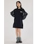 【UNISEX】(THRASHER) リメイクスウェットワンピース