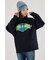 【UNISEX】(THRASHER) レイヤードスウェットパーカー