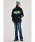 【UNISEX】(THRASHER) レイヤードスウェットパーカー