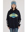【UNISEX】(THRASHER) レイヤードスウェットパーカー