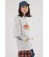 【UNISEX】(THRASHER) レイヤードスウェットパーカー