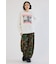 【UNISEX】SHARE PATTERNバレルスウェットパンツ