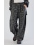 【UNISEX】SHARE PATTERNバレルスウェットパンツ
