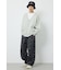 【UNISEX】SHARE PATTERNバレルスウェットパンツ