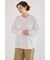 梨地VネックロングスリーブTシャツ