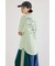 梨地VネックロングスリーブTシャツ