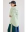 梨地VネックロングスリーブTシャツ
