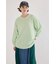 梨地VネックロングスリーブTシャツ