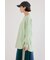 梨地VネックロングスリーブTシャツ