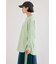 梨地VネックロングスリーブTシャツ