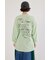 梨地VネックロングスリーブTシャツ