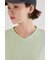 梨地VネックロングスリーブTシャツ