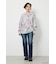 【UNISEX】(wiggle wiggle)パターンニットトップス