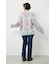 【UNISEX】(wiggle wiggle)パターンニットトップス