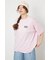 Flower Bloom Embroidery Tシャツ