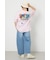 Flower Bloom Embroidery Tシャツ