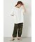 ピグメントルーズオフショルTシャツ