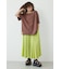 ピグメントルーズオフショルTシャツ
