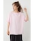 ピグメントルーズオフショルTシャツ