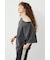 ピグメントルーズオフショルTシャツ