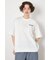 【UNISEX】エンボスロゴVネックTシャツ