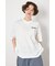 【UNISEX】エンボスロゴVネックTシャツ