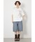【UNISEX】エンボスロゴVネックTシャツ