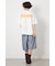 【UNISEX】エンボスロゴVネックTシャツ