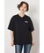 【UNISEX】エンボスロゴVネックTシャツ