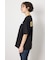 【UNISEX】エンボスロゴVネックTシャツ