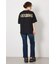 【UNISEX】エンボスロゴVネックTシャツ