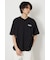 【UNISEX】エンボスロゴVネックTシャツ