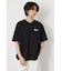 【UNISEX】エンボスロゴVネックTシャツ