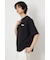 【UNISEX】エンボスロゴVネックTシャツ
