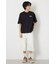 【UNISEX】エンボスロゴVネックTシャツ
