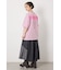 【UNISEX】エンボスロゴVネックTシャツ