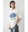 エンボスデニムロゴTシャツ