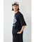 エンボスデニムロゴTシャツ