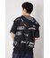 ノースリーブラクガキニットZIPパーカー